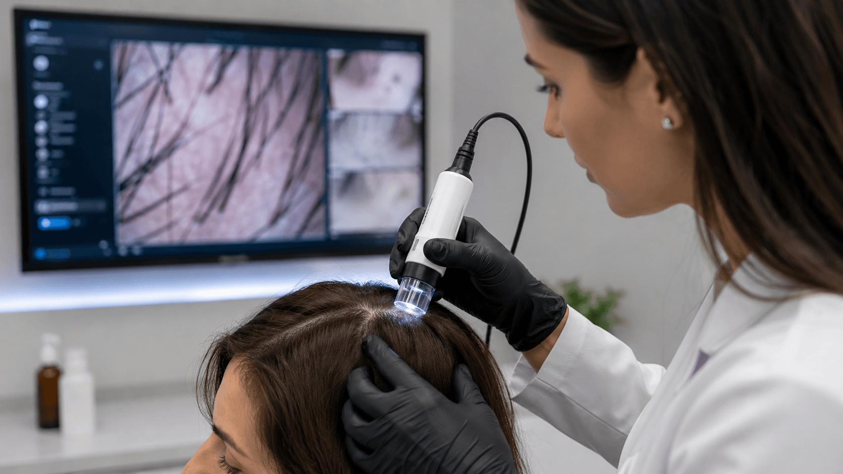 Imagen de apoyo para Diagnóstico capilar: qué pruebas ayudan a saber por qué se cae el pelo