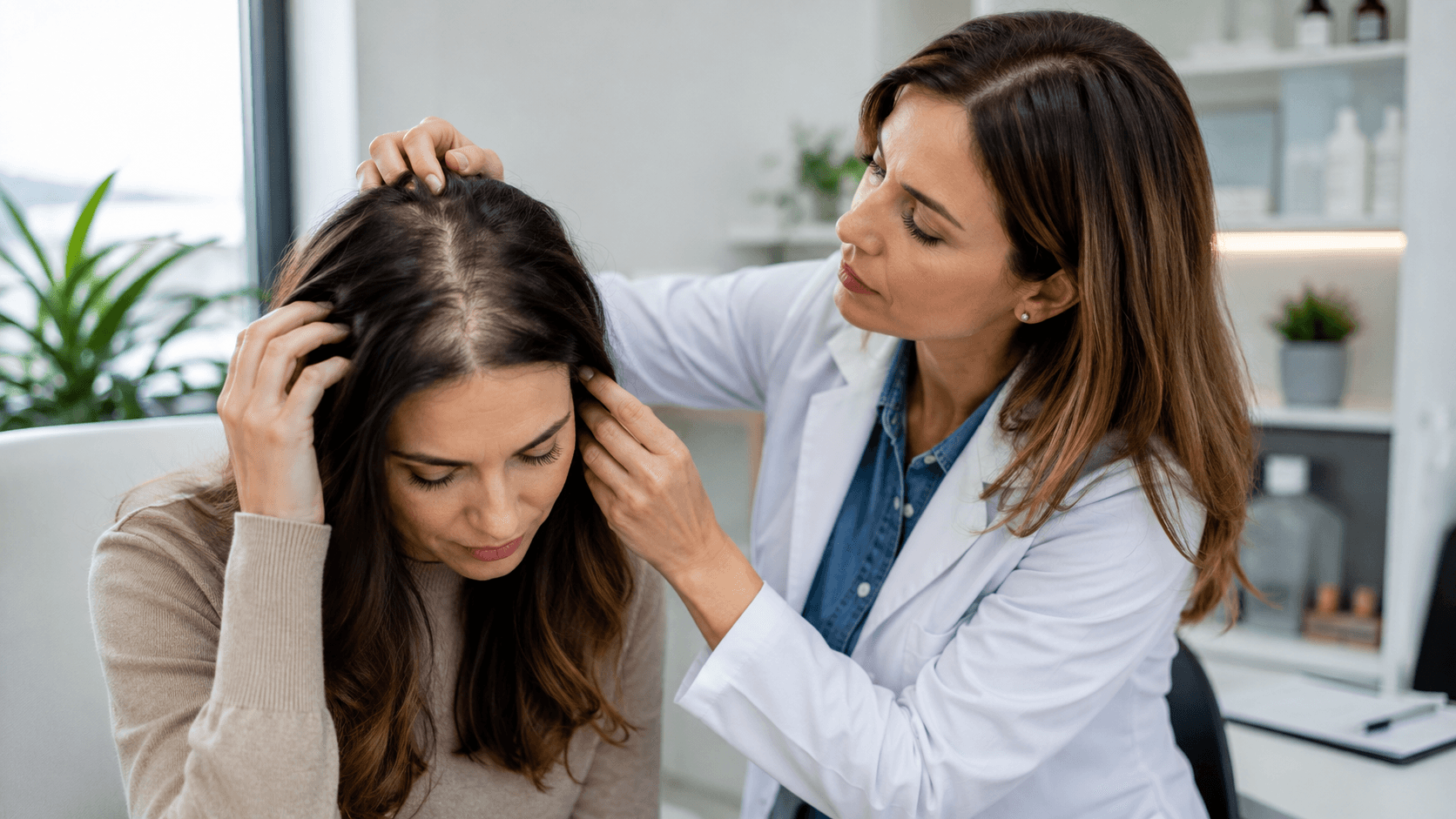 Imagen de apoyo para Efluvio telógeno: qué es, causas y recuperación