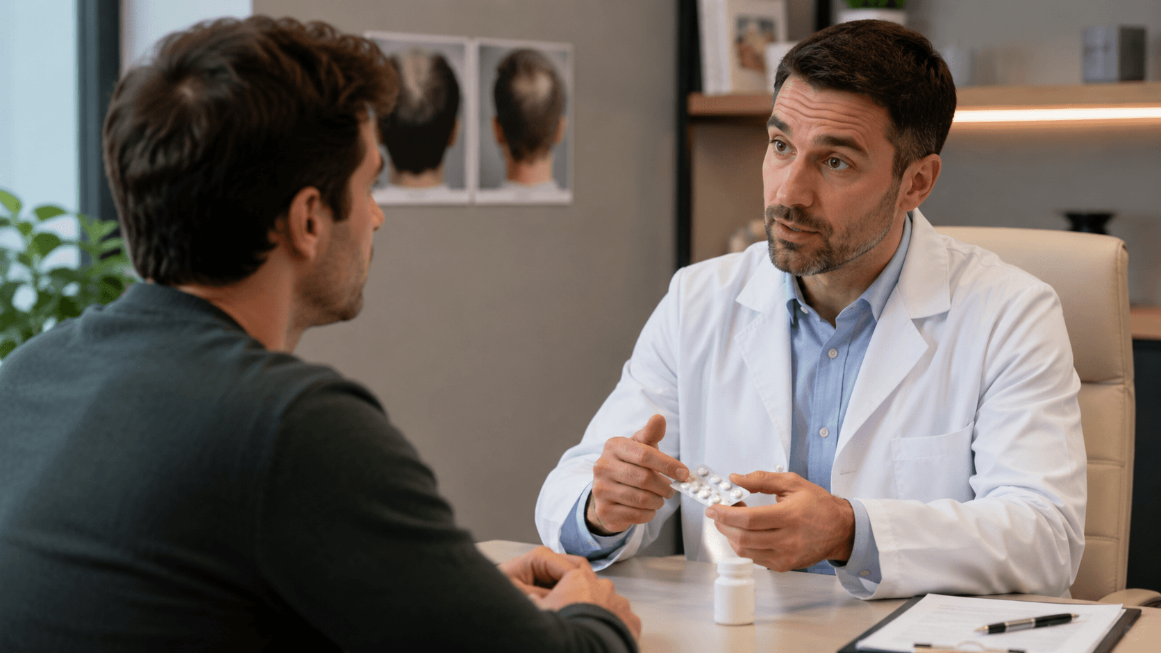 Imagen de apoyo para Finasterida para alopecia: indicaciones, beneficios y precauciones