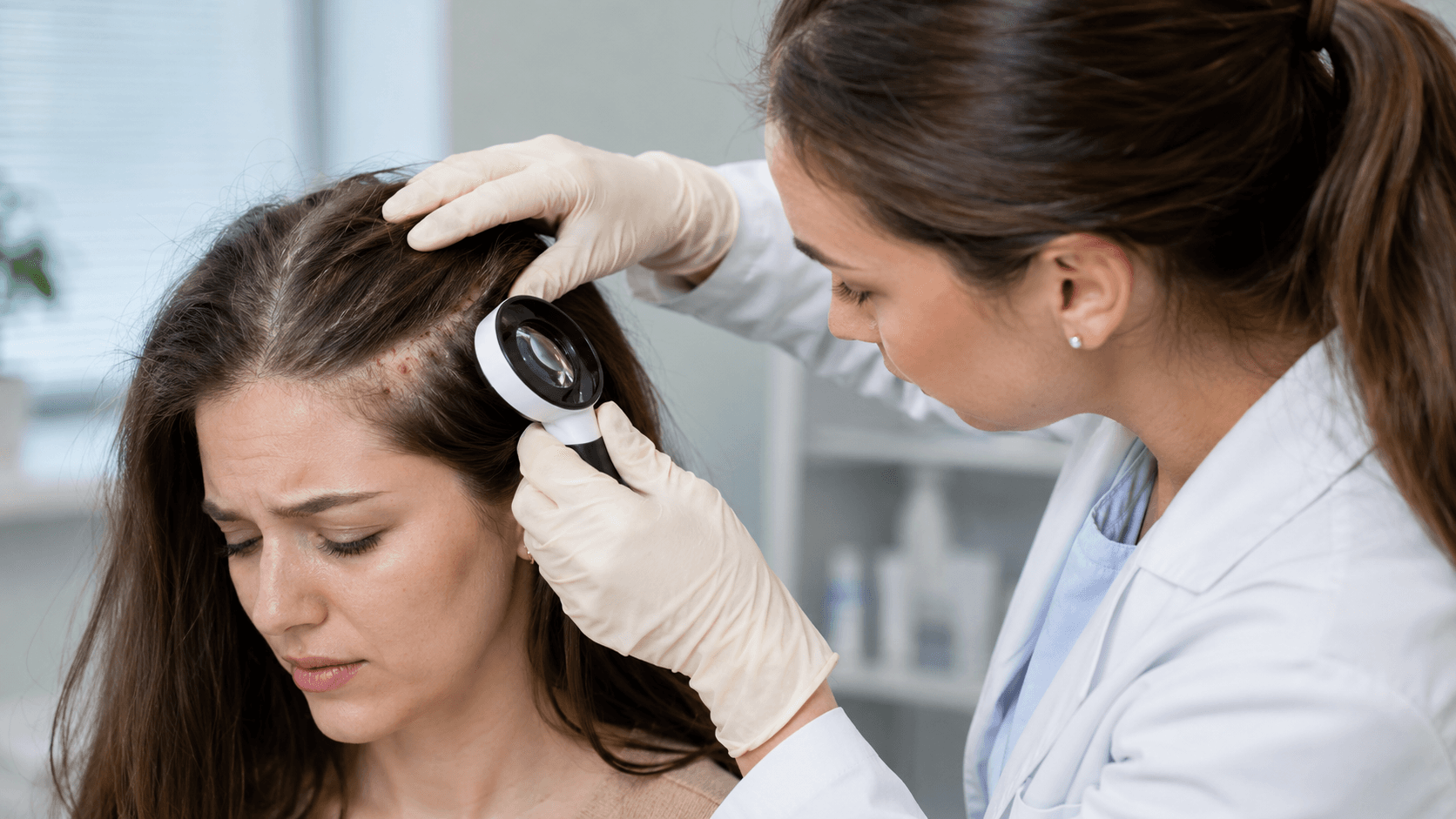 Imagen de apoyo para Foliculitis en el cuero cabelludo: granitos, dolor y tratamiento