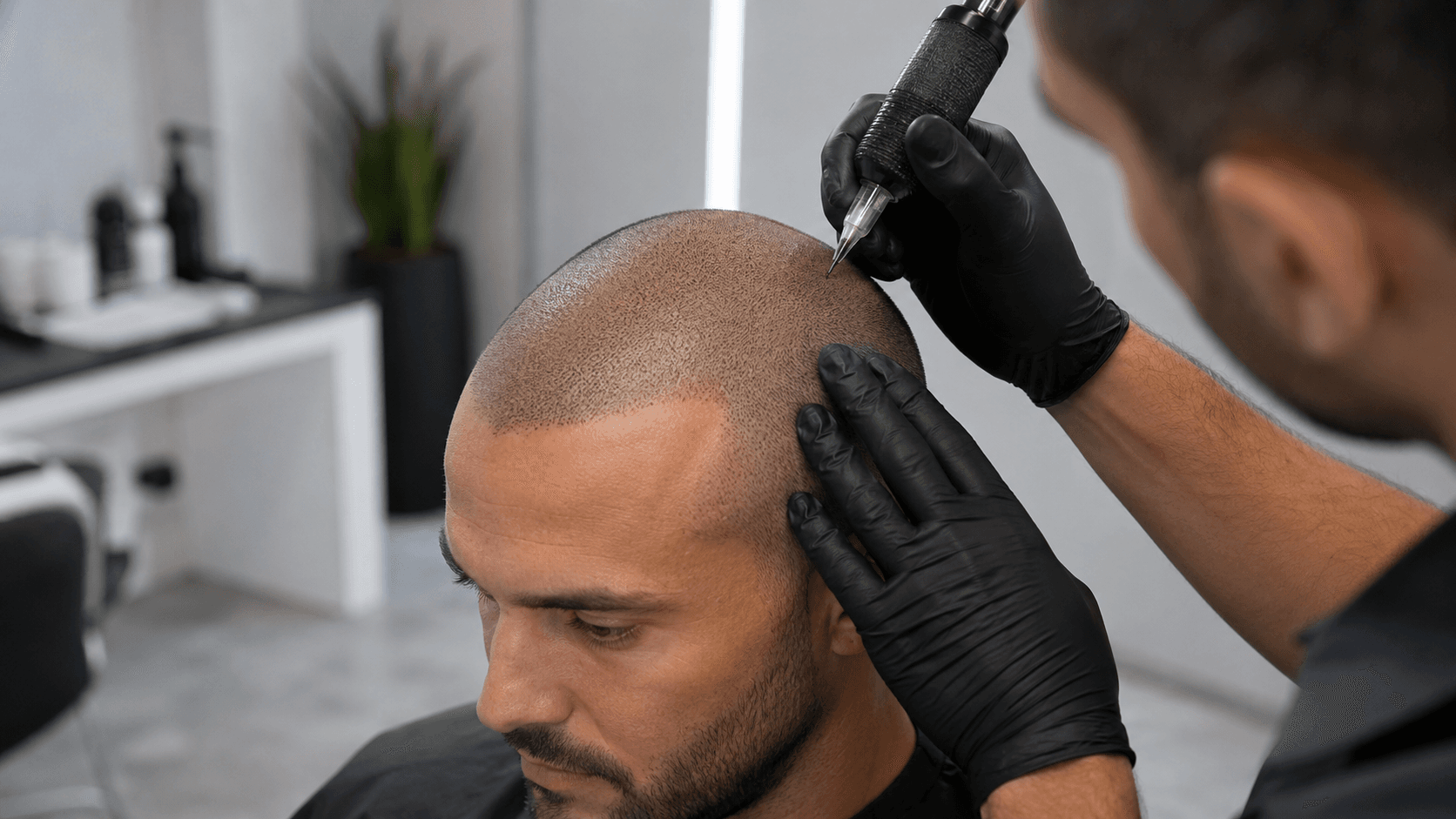 Imagen de apoyo para Micropigmentación capilar: efecto rapado, densidad visual y límites
